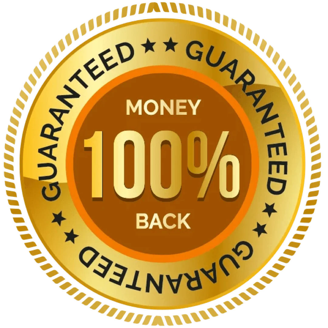 60-Day Money Back Guarantee Seal - Try MemoTril Risk-Free
